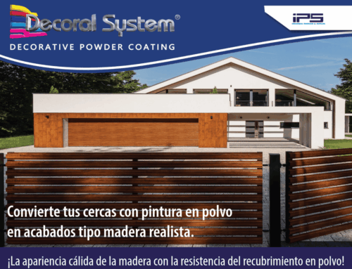 Pintura en polvo + sublimación: la solución de Decoral System para acabados tipo madera, mármol y más