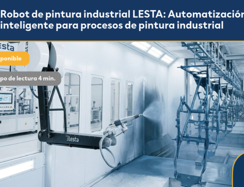 Robot de pintura industrial LESTA: Automatización inteligente para procesos de pintura industrial